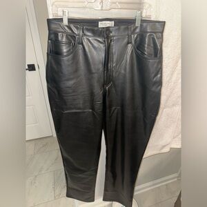 Never been worn/with tags: Abercrombie & Fitch leather pants
